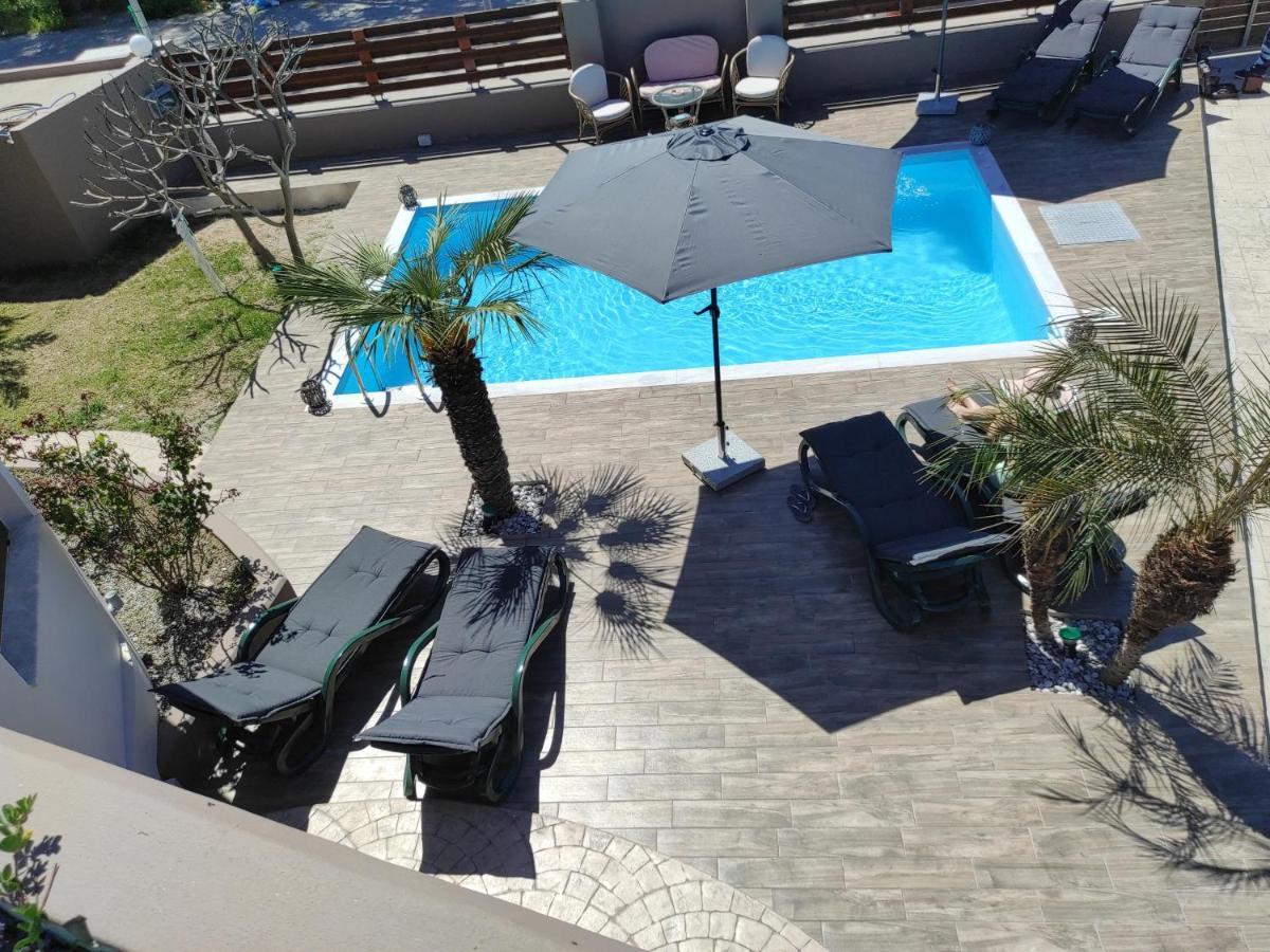 Maia Luxury Pool Villa Afantou Exterior foto
