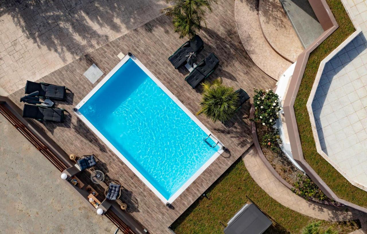 Maia Luxury Pool Villa Afantou Exterior foto
