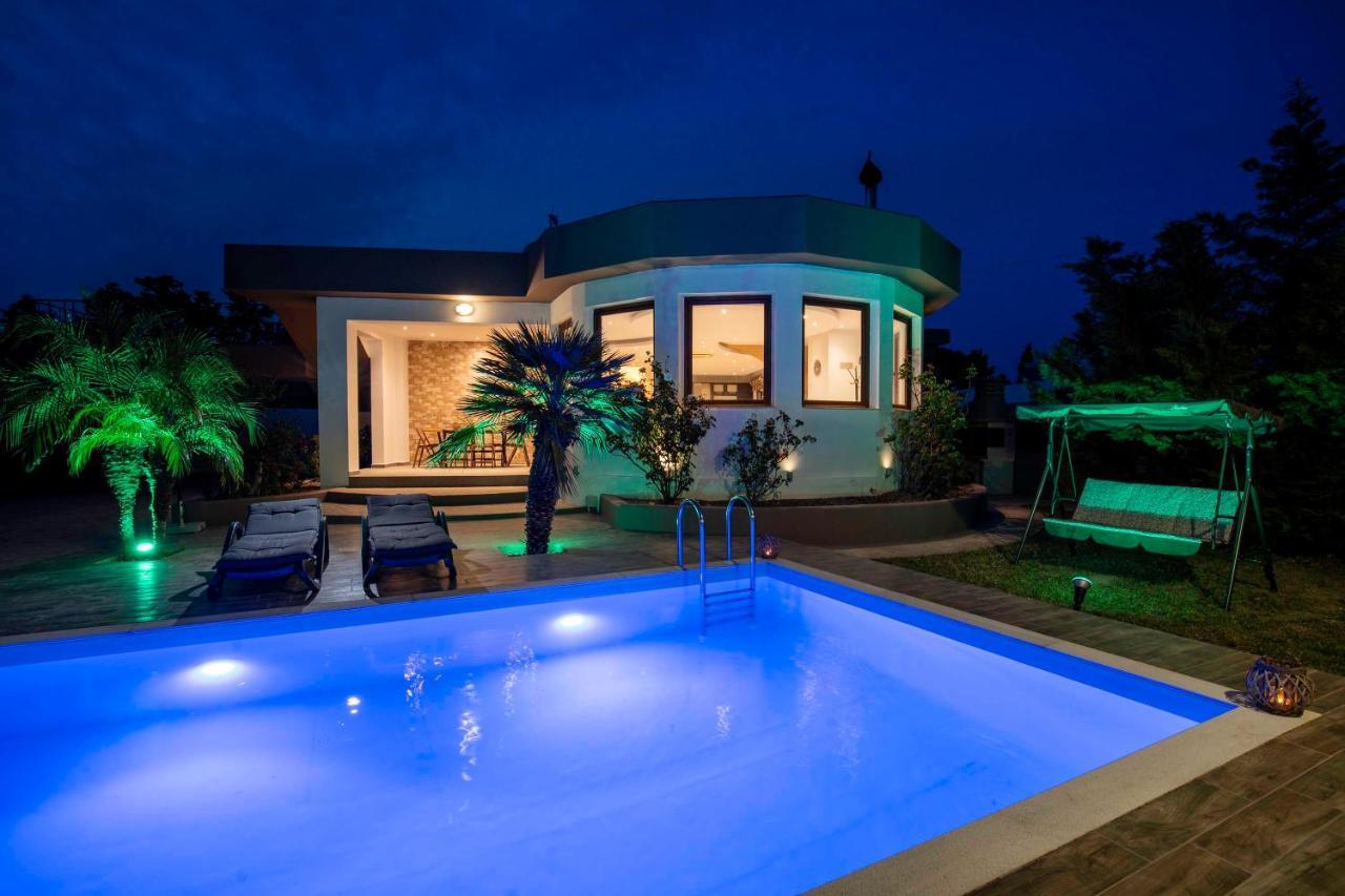 Maia Luxury Pool Villa Afantou Exterior foto