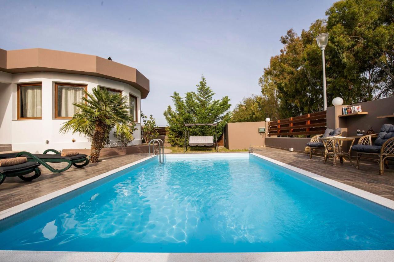 Maia Luxury Pool Villa Afantou Exterior foto