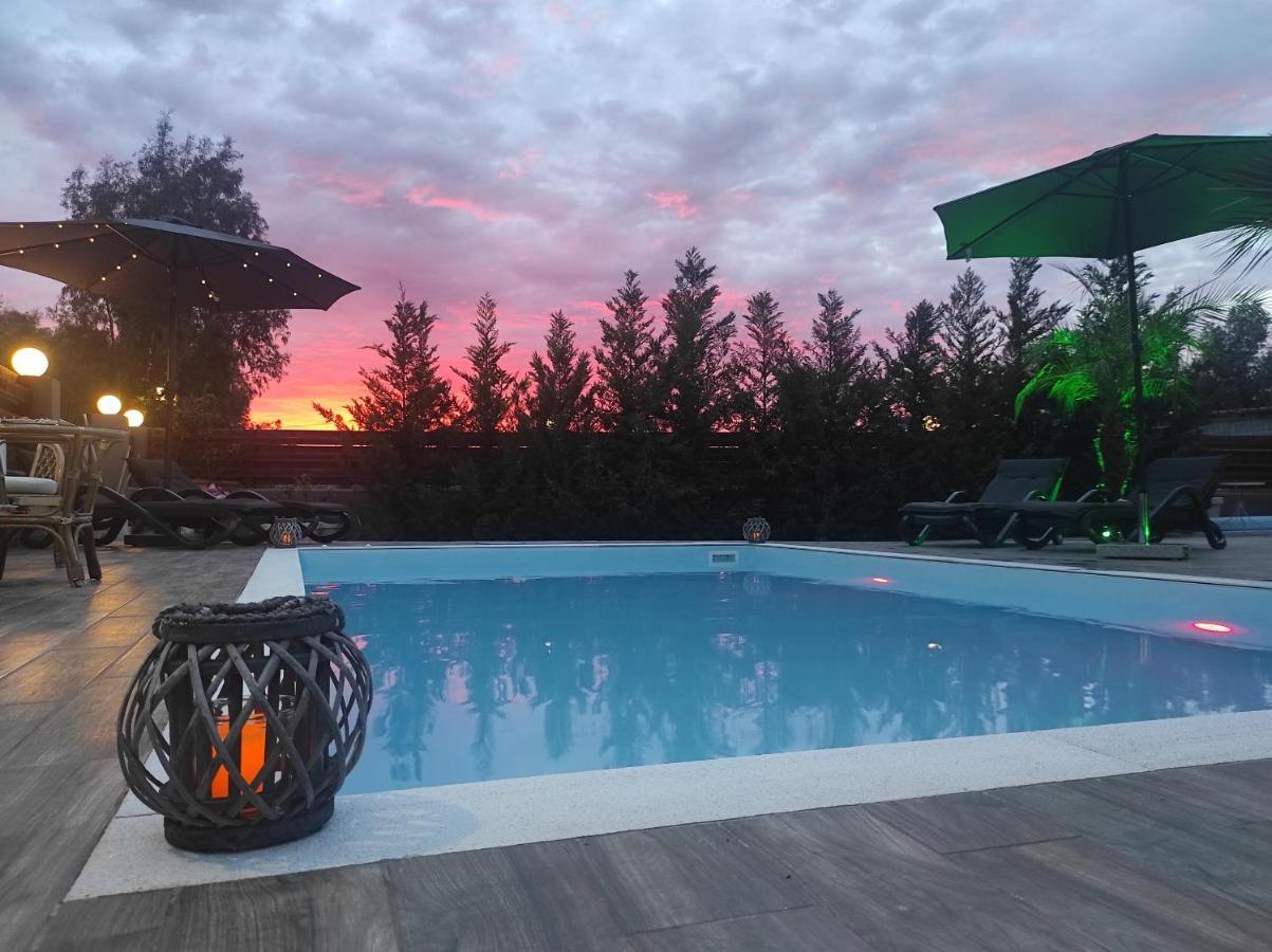 Maia Luxury Pool Villa Afantou Exterior foto